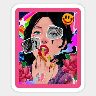 Beauty killer Sticker